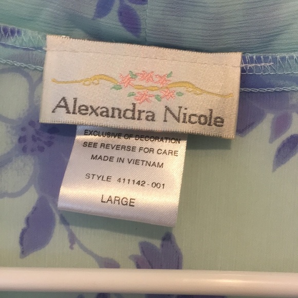 Vintage Alexandra Nicole Peignoir Set - Picture 2 of 8